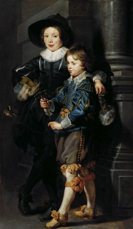Peter Paul Rubens Albert and Nicolaas Rubens (mk27) oil painting picture